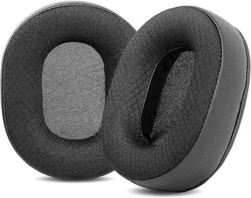 NS-CAHBTOE01 Almohadillas de repuesto compatibles con Insignia NS-CAHBTOE01 Almohadillas de tela para auriculares, color negro