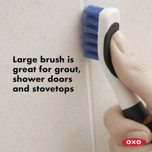 Miniatura 3 de OXO, Blue Good Grips - Juego de cepillos de limpieza profunda