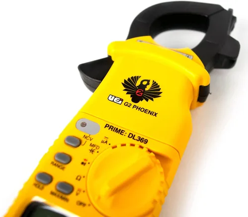 Miniatura 5 de UEi DL369 - Pinza amperimétrica digital HVAC de rango automático de 4000 conteos, voltímetro de CA, amperímetro de CA, mide corriente de CA, voltaje