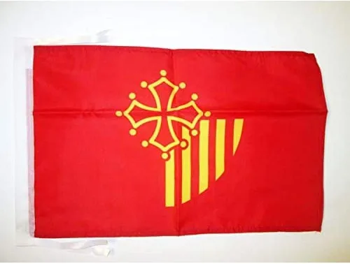 Miniatura 565 de Bandera de México AZ FLAG, 45.7 x 30.5 cm, con cordones - Pequeñas banderas mexicanas de 30 x 45 cm - Bandera de 45.7 x 30.5 cm