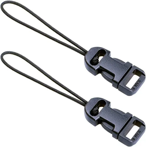 Miniatura 8 de VKO Conector de liberación rápida de correa de cámara de 0.591 in, Negro