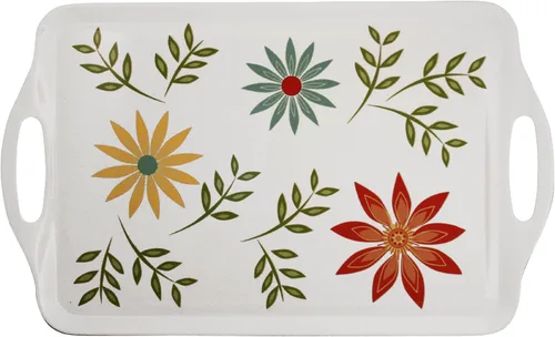 Miniatura 7 de Reston Lloyd Corelle Coordinates charola de melamina con asas, (Tidbit Tray)