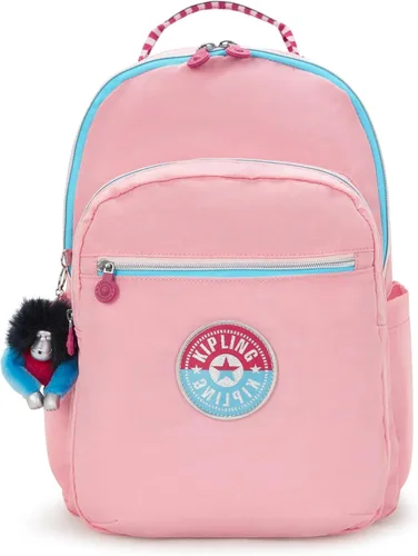 Miniatura 26 de Kipling Mochila para portátil Seoul de 15 pulgadas para mujer, duradera, espaciosa, con correas acolchadas para el hombro, funda protectora