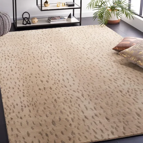 Miniatura 6 de SAFAVIEH Alfombra de área de 8 x 10 pulgadas, colección tibetana, grande, gris, lana anudada a mano, ideal para sala de estar, dormitorio, oficina