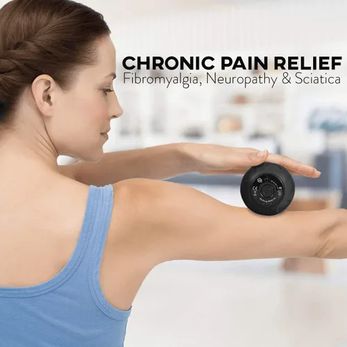 Miniatura 3 de Rolling With It Bola de masaje vibratoria de maní – Terapia de punto de activación de tejido profundo, liberación miofascial – de mano, inalámbrica