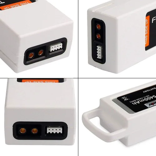 Beacon Pet 3S 5400mAh 11.1V 5C LiPO Baterías de repuesto compatibles con Yuneec Q500 Q500+ Q500 4K Typhoon G RC Quadcopter (1 paquete)