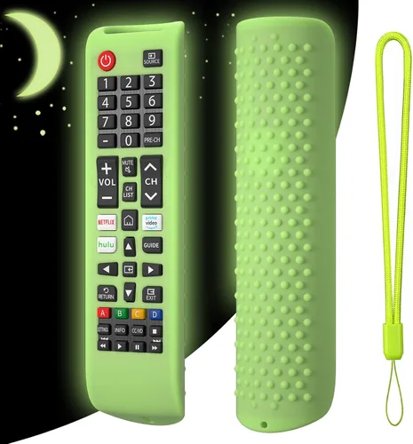 Miniatura 12 de Hi Color Funda de silicona para control remoto Samsung TV BN59-01315J, BN59-01315A, BN59-01199F - Funda protectora suave, duradera, antideslizante