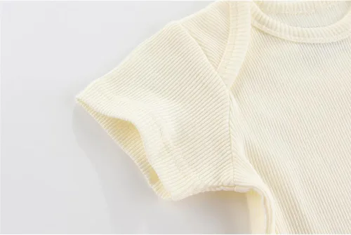 Miniatura 3 de Body de manga corta para bebé recién nacido, ropa de algodón de una pieza, 5 unidades, 0-12 meses