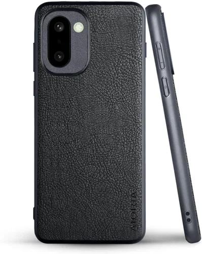 Miniatura 34 de AIORIA Funda para Oneplus Nord 3, pantalla de 6.74 pulgadas, funda de piel sintética de alta calidad, diseño retro de negocios, funda protectora