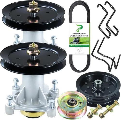 Miniatura 27 de Kit de montaje de husillo 587819701 preengrasado con polea 532199789 que reemplaza Craftsman 587819701 Mandril Assembly Craftsman 42 187292 187281 1