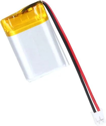 Miniatura 2 de 802030 Batería Lipo de 3.7V 400mAh 802030 Juego de Batería de Polímero de Litio Recargable con Conector JST PH2.0mm para Dispositivo Electrónico