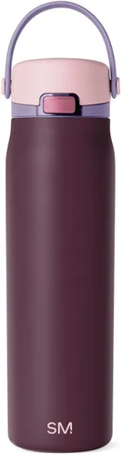 Miniatura 16 de Simple Modern Mesa Sport Botella de Agua con Tapa de Sorbo Cubierta Botella de Acero Inoxidable Aislada de 24oz Compatible con Portavasos
