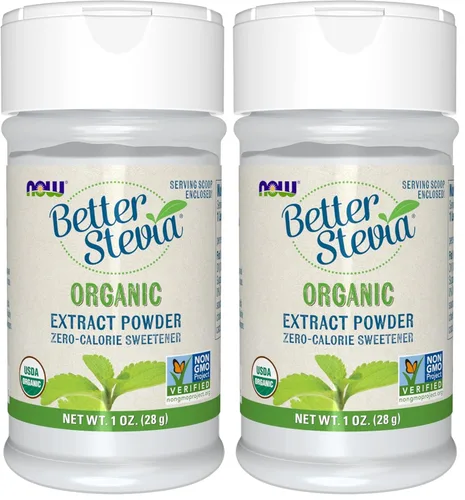 Miniatura 7 de NOW Foods BetterStevia Orgánico Extracto en Polvo Cero Calorías, Apto para Keto, Adecuado para Diabéticos, Sin Eritritol, 1 Libra