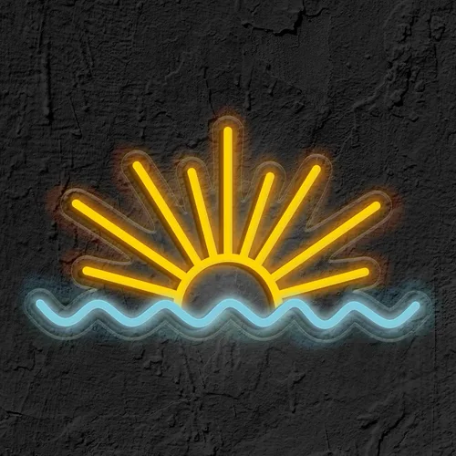 Miniatura 10 de Letrero LED de neón brillante y cálido para negocios, restaurante, cafetería, bar, salón, hotel, decoración de pared para el hogar, alimentado por