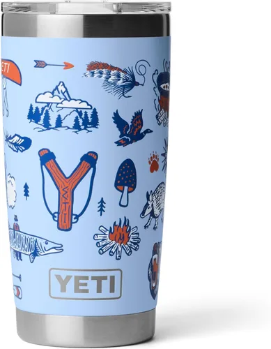Miniatura 42 de YETI Rambler - Vaso de acero inoxidable con aislamiento al vacío de 20 onzas con tapa MagSlider Todo acero inoxidable
