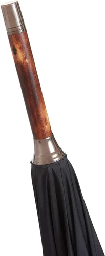 Miniatura 4 de The London Umbrella - Hecho a partir de una sola pieza de castaño inglés - Negro