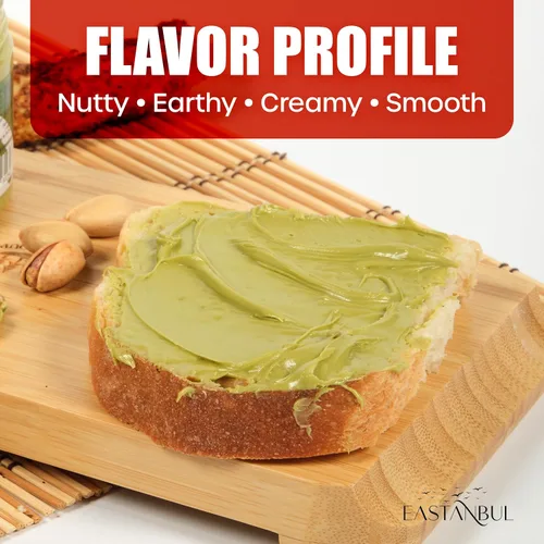 Miniatura 9 de Eastanbul Crema de pistacho, 1.25 libras, mantequilla de pistacho, crema turca para untar, kit de barra de chocolate Dubai, pasta perfecta