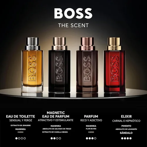 Miniatura 7 de Hugo Boss The Scent Eau de Toilette – Ambery Men's Cologne – With Notes of Ginger, Manika Fruit & Leather Accords – Long Lasting Fragrance