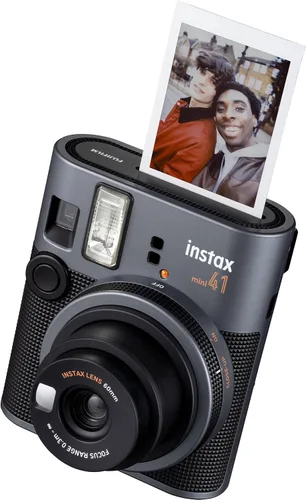 Miniatura 2 de Fujifilm Paquete de cámara de película instantánea Instax Mini 41 con paquete económico de película instantánea (60 hojas/fotos) + 4 pilas AA