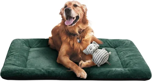 Miniatura 40 de Camas para Perros Almohadilla de Jaula para Perros Grandes Cama de Jaula para Perros Ultra Suave Lavable y Antideslizante Almohadilla de Perrera