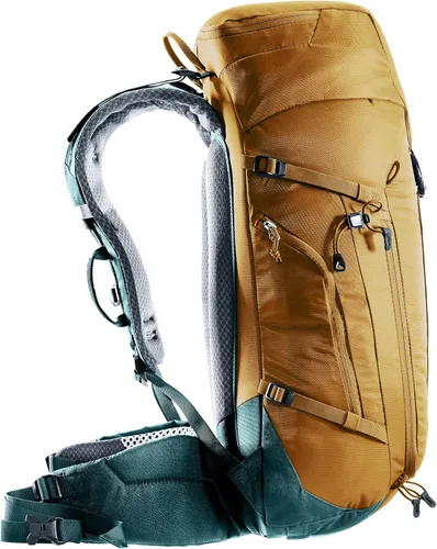 Miniatura 4 de Deuter Mochila Trail de 30L para ciclismo, senderismo y senderismo con ajuste estrecho, marco en U y transpirabilidad superior, almendra-profundo