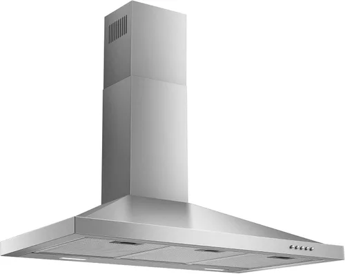Miniatura 11 de Tieasy Campana extractora de 30 pulgadas para montaje en pared, campana de ventilación de cocina de 450 CFM en acero inoxidable, campana