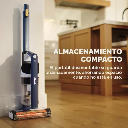Miniatura 11 de Shark® Aspiradora ligera inalámbrica para mascotas, cepillo autolimpiante, 40 minutos de tiempo de ejecución, extraíble de mano, taza de polvo XL