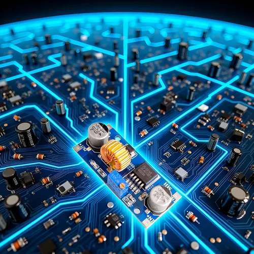 Miniatura 2 de 5A Dc-Dc 4-38V a 1.25-36V Voltaje Reductor Ajustable de Alta Potencia Convertidor de Buck Convertidores de Potencia Módulo Regulador de Voltaje