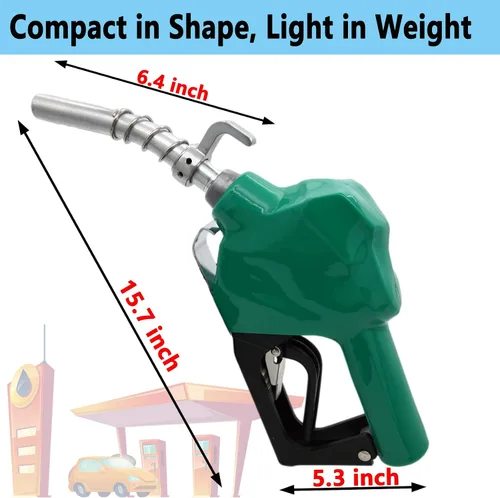 Miniatura 6 de Boquilla de combustible automática NPT de 3/4", boquilla de combustible de apagado automático LIYYOO, boquilla de combustible automática de alto
