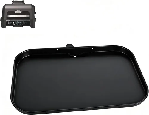Miniatura 8 de OG701 Placa de plancha para parrillas Ninja Woodfire al aire libre Serie OG700, sartén antiadherente premium para Ninja XSKGRDPLT Woodfire OG701