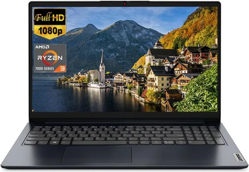 Lenovo IdeaPad - Computadora portátil, pantalla de 15.6 pulgadas 1920 x 1080 (FHD), procesador AMD Ryzen 3 7320U, 8 GB LPDDR5 RAM, 256 GB SSD, Wi-Fi