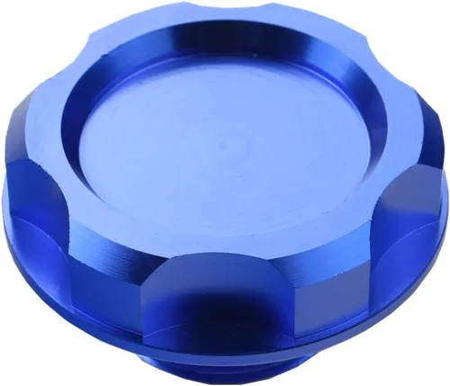 Miniatura 2 de Tapa Billet para tanque de llenado de combustible, aceite para motor - Cubierta para Honda Acura Civic TL, Azul
