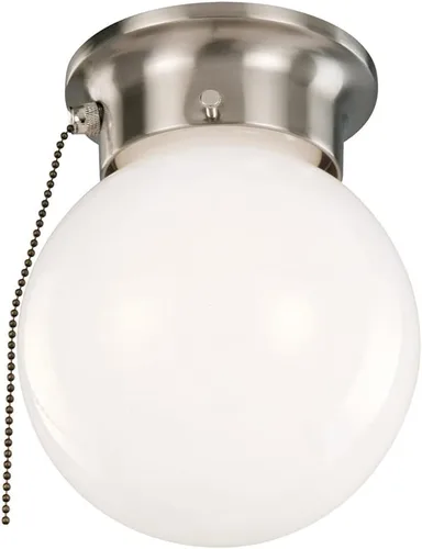 Miniatura 15 de Design House 519264 1 arreglo de iluminación para techo, con cadena, Blanco, 510040, 60watts, 120 volts