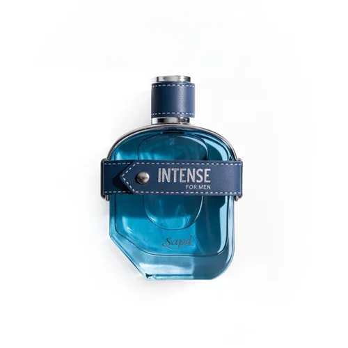 Sapil Intense Eau de Toilette para hombre – Perfume aromático picante de larga duración | Notas de limón, cardamomo y vetiver | Fragancia masculina