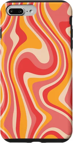 Miniatura 12 de iPhone 11 Pro Max Retro Groovy Liquid Swirl Hippie 70's 80's Psychedelic Phone Case