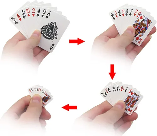Miniatura 2 de Enjoyer - Tarjeta de felicitación con texto en inglés "Magic Tricks Big to Small Play", magia gimmick