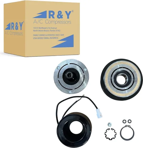 RYC Nuevo A/C Compresor Embrague GH325-CL (Se adapta a Mazda Miata 1.8L 1994, 1995, 1996, 1997, 1999, 2000, 2001, 2002, 2003, 2004)
