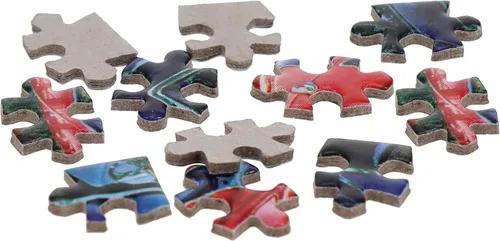 Miniatura 6 de TDC Games Corvette Dreams - Rompecabezas más pequeño del mundo, mini rompecabezas, pequeño rompecabezas de arte de viaje desafiante para adultos
