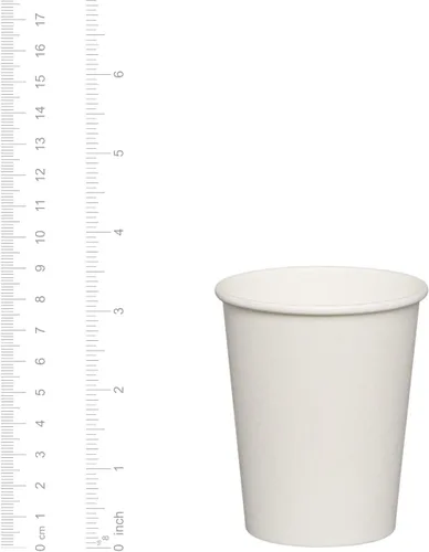 Miniatura 2 de GUSTO [8 onzas - 300 unidades Tazas de papel desechables blancas, Tazas de café caliente - Tazas calientes ecológicas (anteriormente paquete Comfy)]