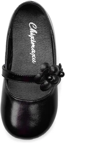 Miniatura 6 de Chiximaxu Shinning Flower Slip on Mary Jane para niñas (niños pequeños)