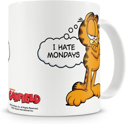 Miniatura 2 de Garfield Taza de café con licencia oficial "I Hate Mondays", talla única