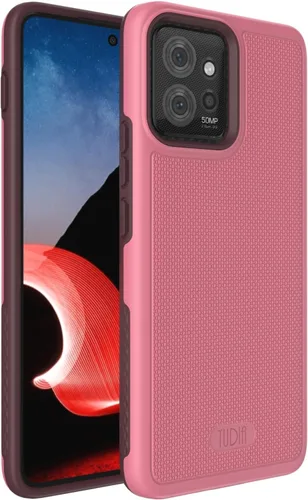 Miniatura 8 de TUDIA DualShield Grip - Funda protectora diseñada para Motorola ThinkPhone (2023), [MergeGrip] de doble capa a prueba de golpes, delgada, de grado