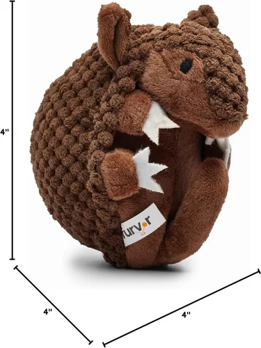 Miniatura 8 de Flourish Pets - Juguete masticable multicapa 3 en 1 para perros activos No tóxico, sin BPA, exterior de tela suave de doble costura, juguetes