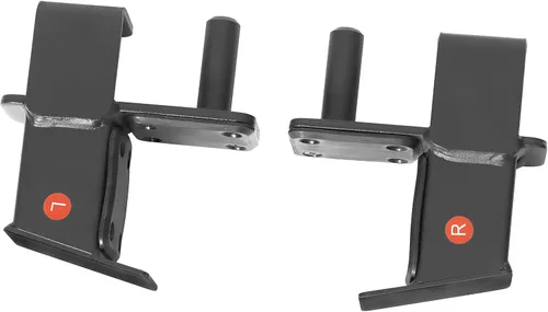Miniatura 2 de Sunny Health & Fitness Power Cage Squat Rack Upgrade Attachments, Dip Bar, Plate Bar Holder, Belt Squat, J Hook, Lat, Adapter, U Ring, Pull Up Bar