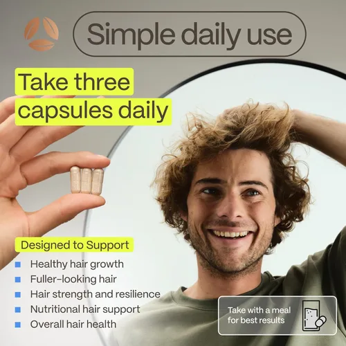 Miniatura 6 de Advanced Trichology FoliGROWTH™ Suplemento para el Crecimiento del Cabello para Cabello Más Grueso y Abundante Aprobado* por la Asociación