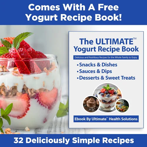 Miniatura 6 de Ultimate Colador de yogur, para hacer delicioso, alto en proteínas, yogur griego, 70% menos azúcar y lactosa, máquina de yogur griego de malla fina