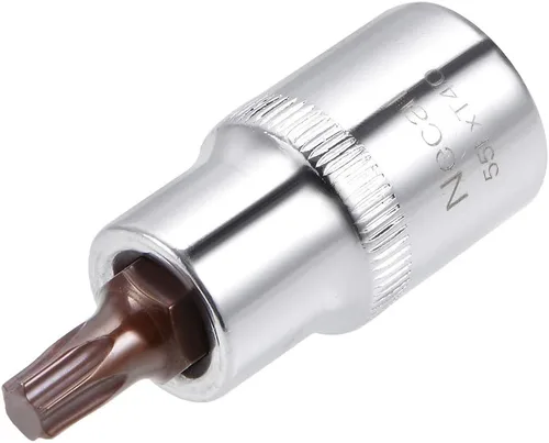 Miniatura 9 de uxcell Longitud del acero 180.4 ft m del zócalo S2 de la broca Torx de la impulsión de 1/2 pulgada T35