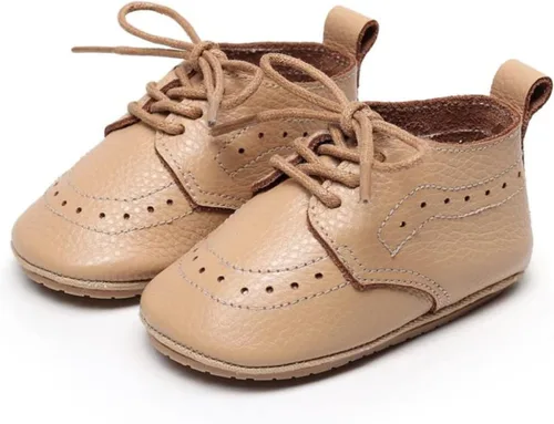 Miniatura 2 de Mocasines de cuero para bebés, niños y niñas, cómodos zapatos de vestir Oxford, zapatos de boda, zapatos para primeros pasadores, zapatos de cuna