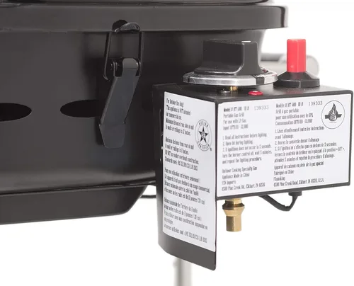 Miniatura 5 de Flame King - Barbacoa montada en remolque o RV YSNHT500 - Parrilla de gas para autocaravana - Superficie de cocción de 214 pulgadas cuadradas