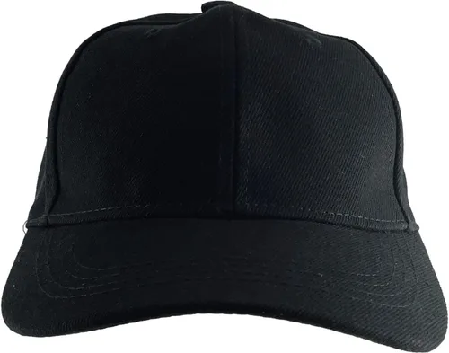 Miniatura 2 de TOP HEADWEAR Sombrero de béisbol ajustable con cierre de velcro para niños en blanco